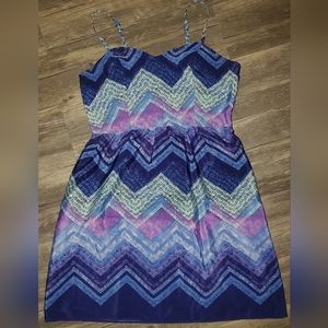 American Eagle Outfitter Size 4 (above the knee) abstract/geometric style dress